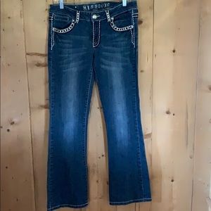 Miss Chic Jeans Stonewashed Boot Cut